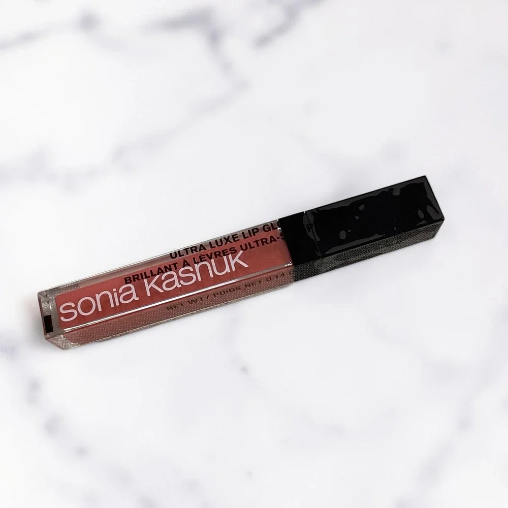 Sonia‎ Kashuk Ultra Luxe Lip Gloss Coveted Coral 34 Full Size .14oz